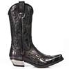 New Rock - 7921 PULIK ACERO E ITALI NEGRO Des bottes de cowboy - Noir/Couleur argent Product image